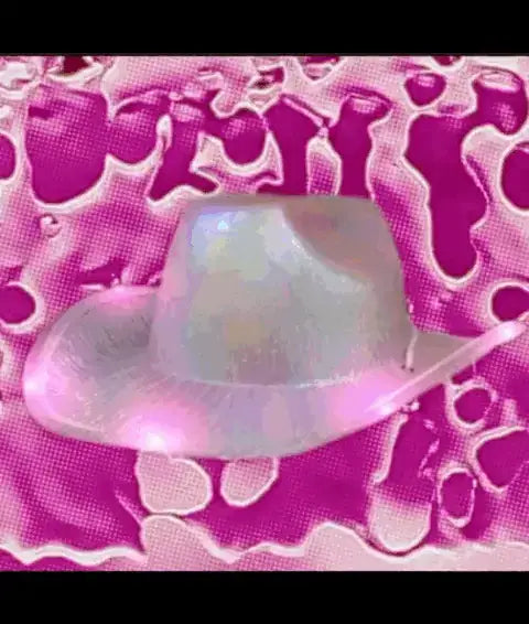Luminous Metallic Cowboy Space Hat