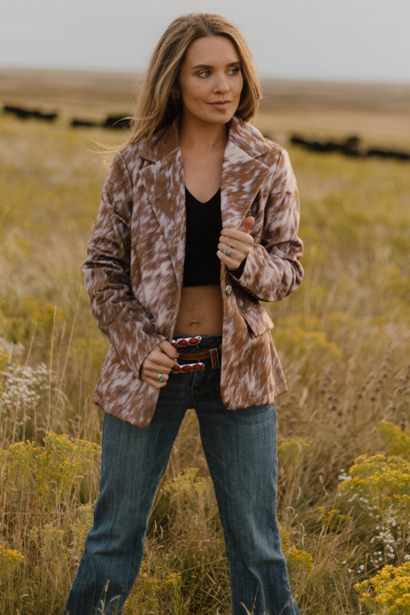 Cows Come Home Blazer: L