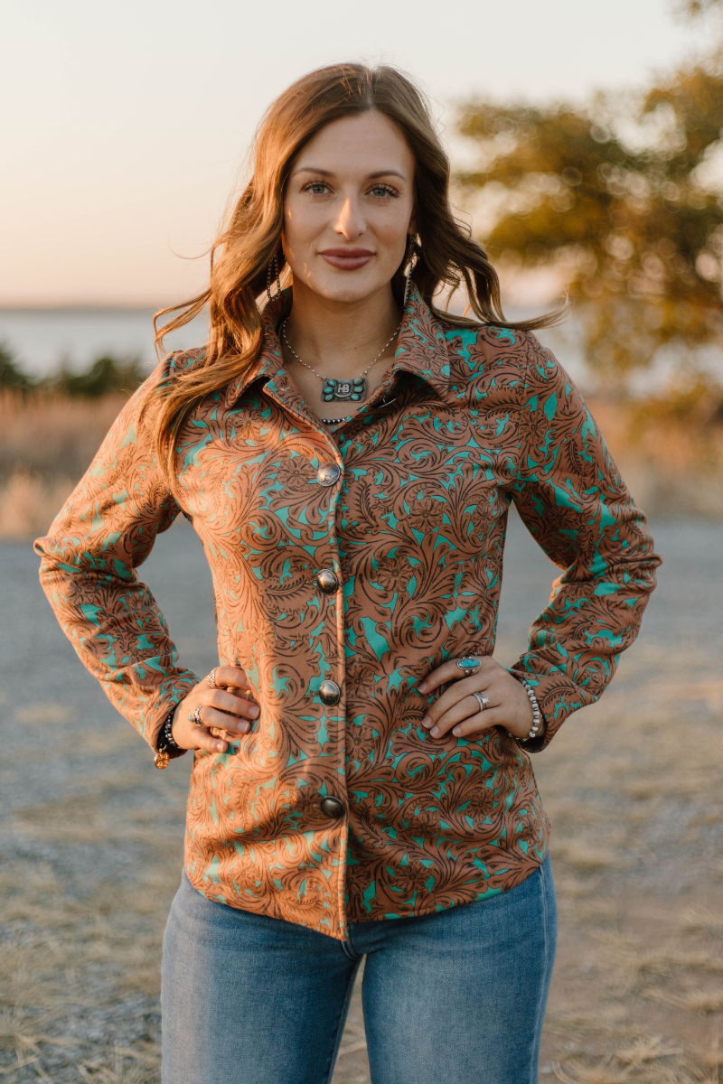 Grand Entry Glam Blazer: M