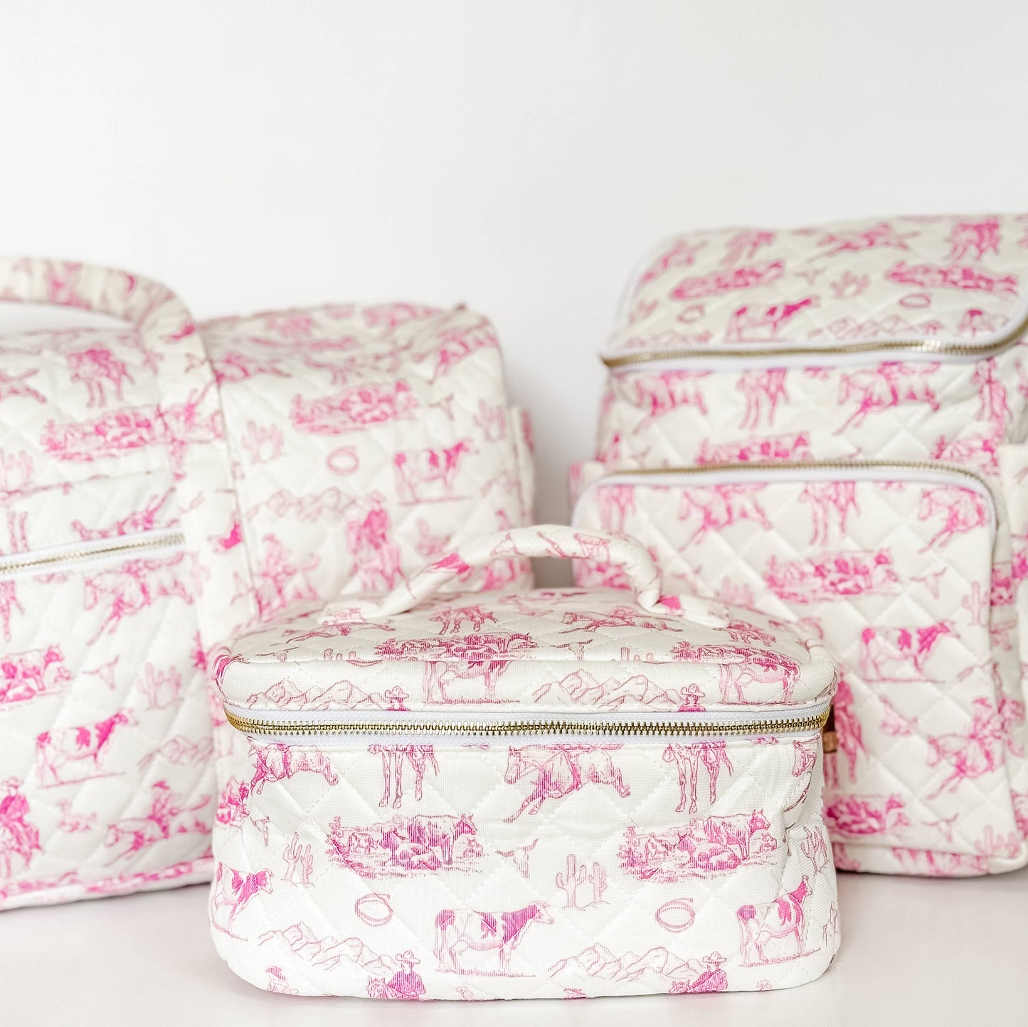 Vintage Cowgirl Pattern Backpack