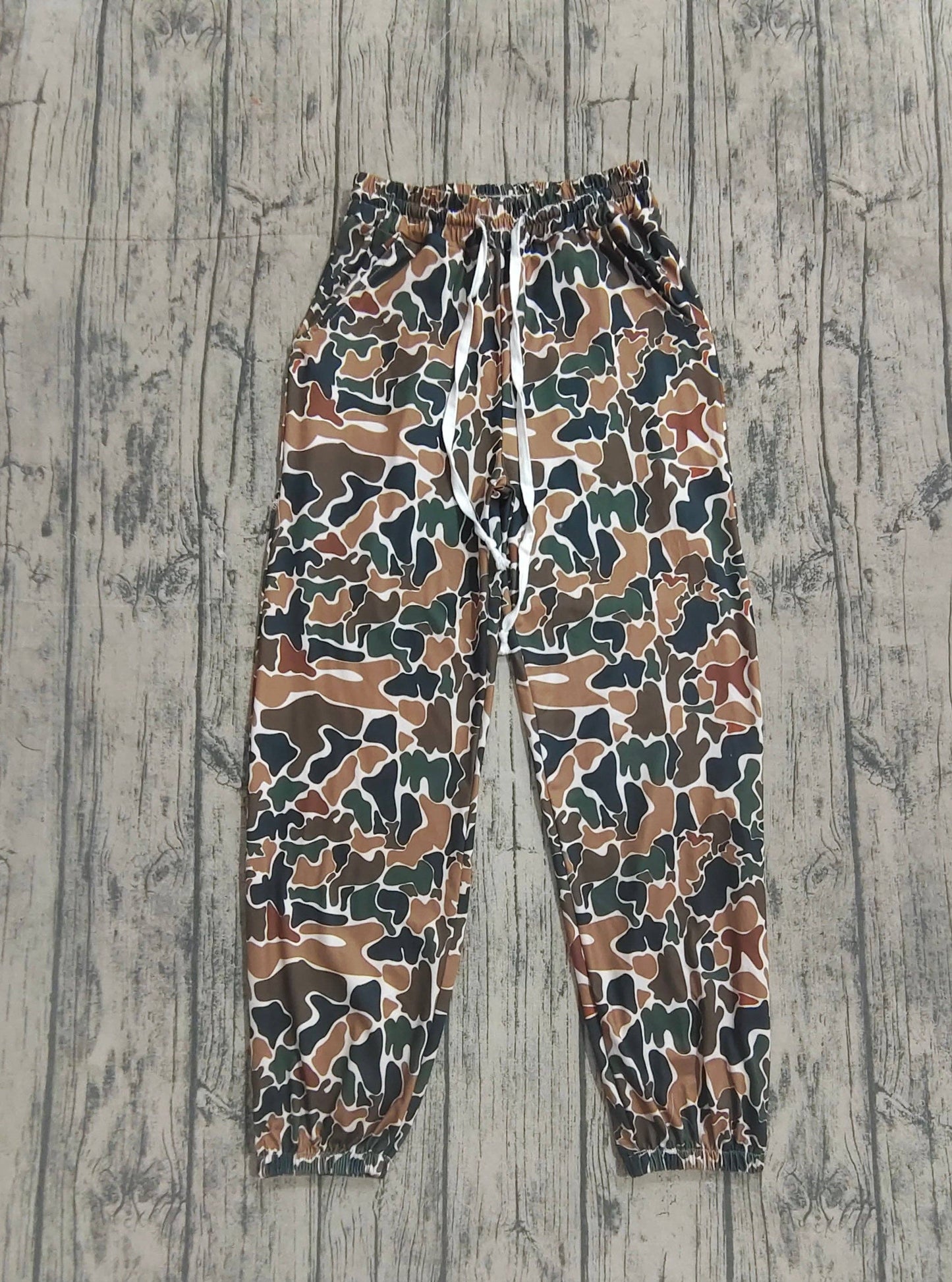 Adult Women Southern Brown Camo Yoga Bottom PantsPreorder: M