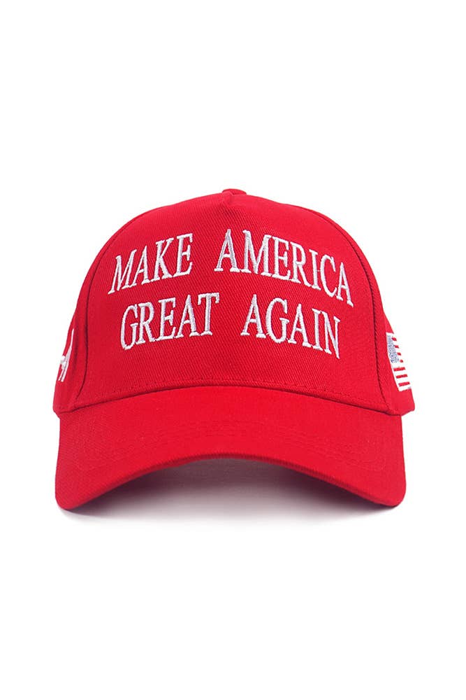 Red Make America Great Again Baseball Cap Red / One Size