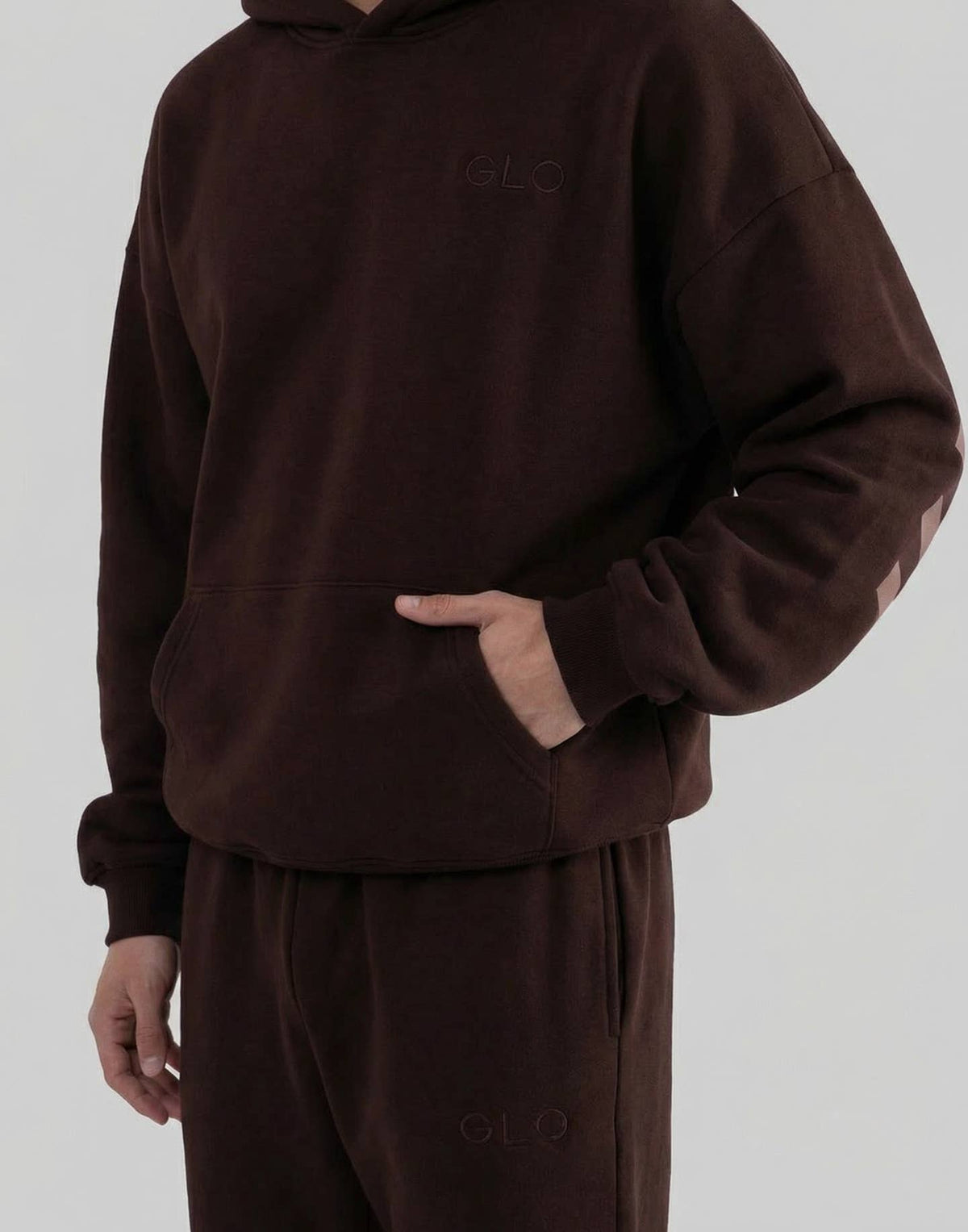 Kingdom Essential Hoodie - Jewel-Tone - Coffee Bean: Coffee bean - Light brown / M