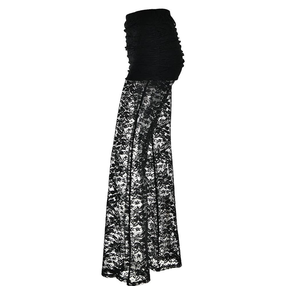 Sexy Lace Flared Pants