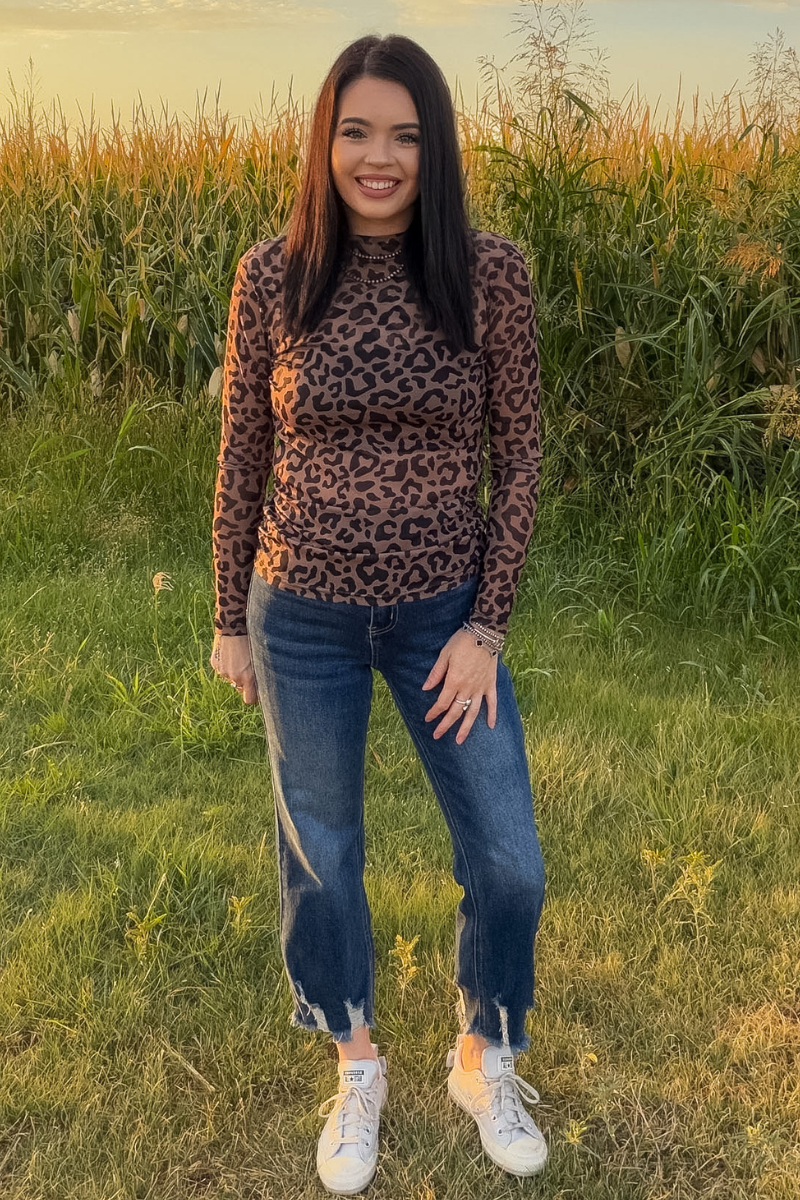 Wild Canyon Mesh Top: S