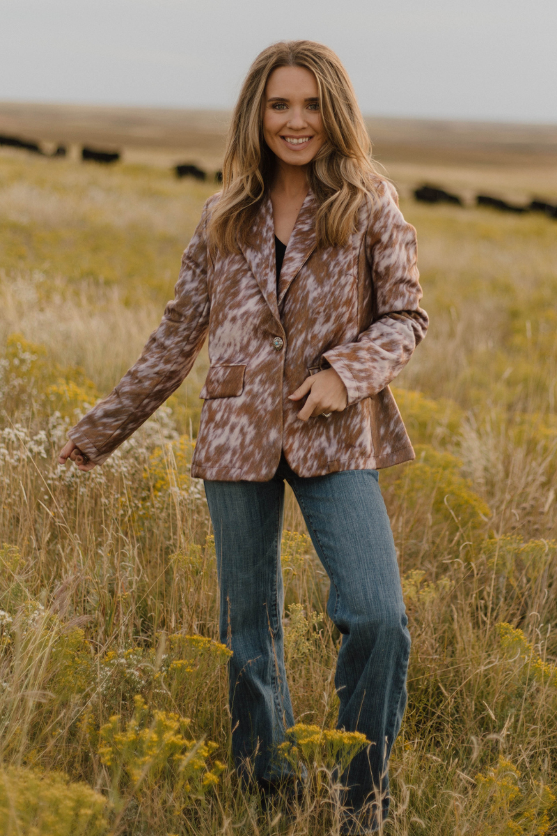 Cows Come Home Blazer: L