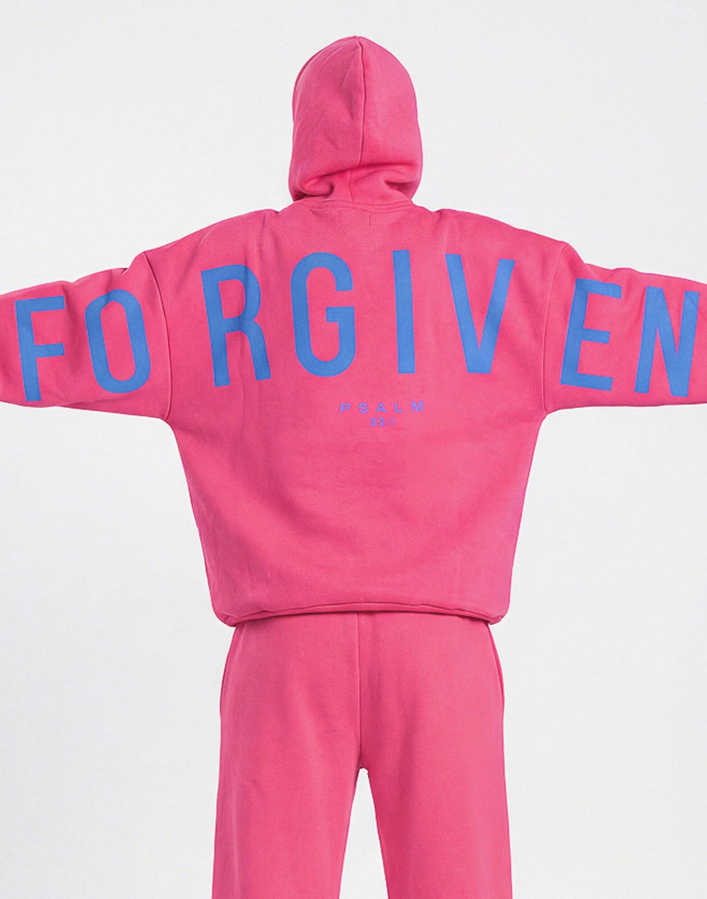 Kingdom Essential - Bright - Forgiven: Forgiven - Hot Pink / M