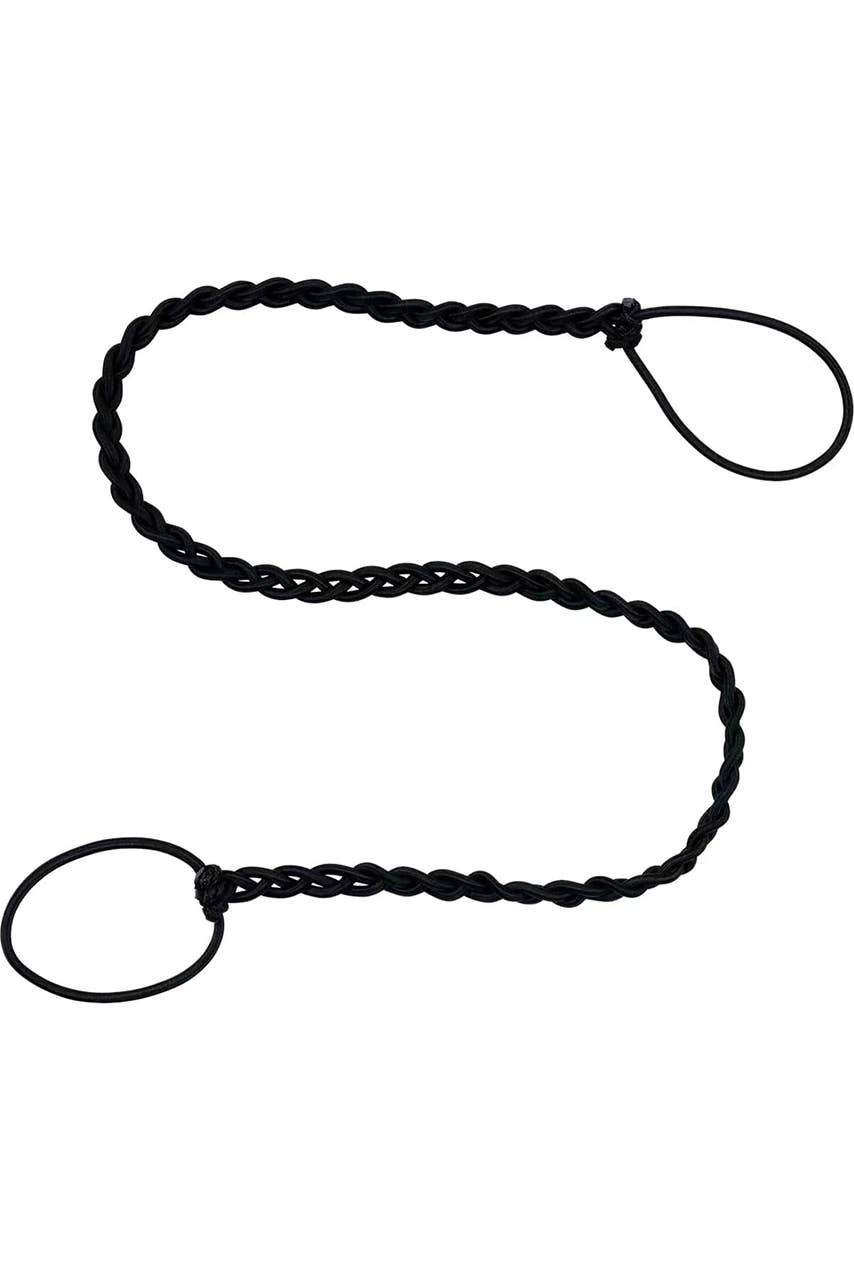 Active Braided Hair Wraps - Spiral Elastic Ponytail Tie: Dopamine Explosion