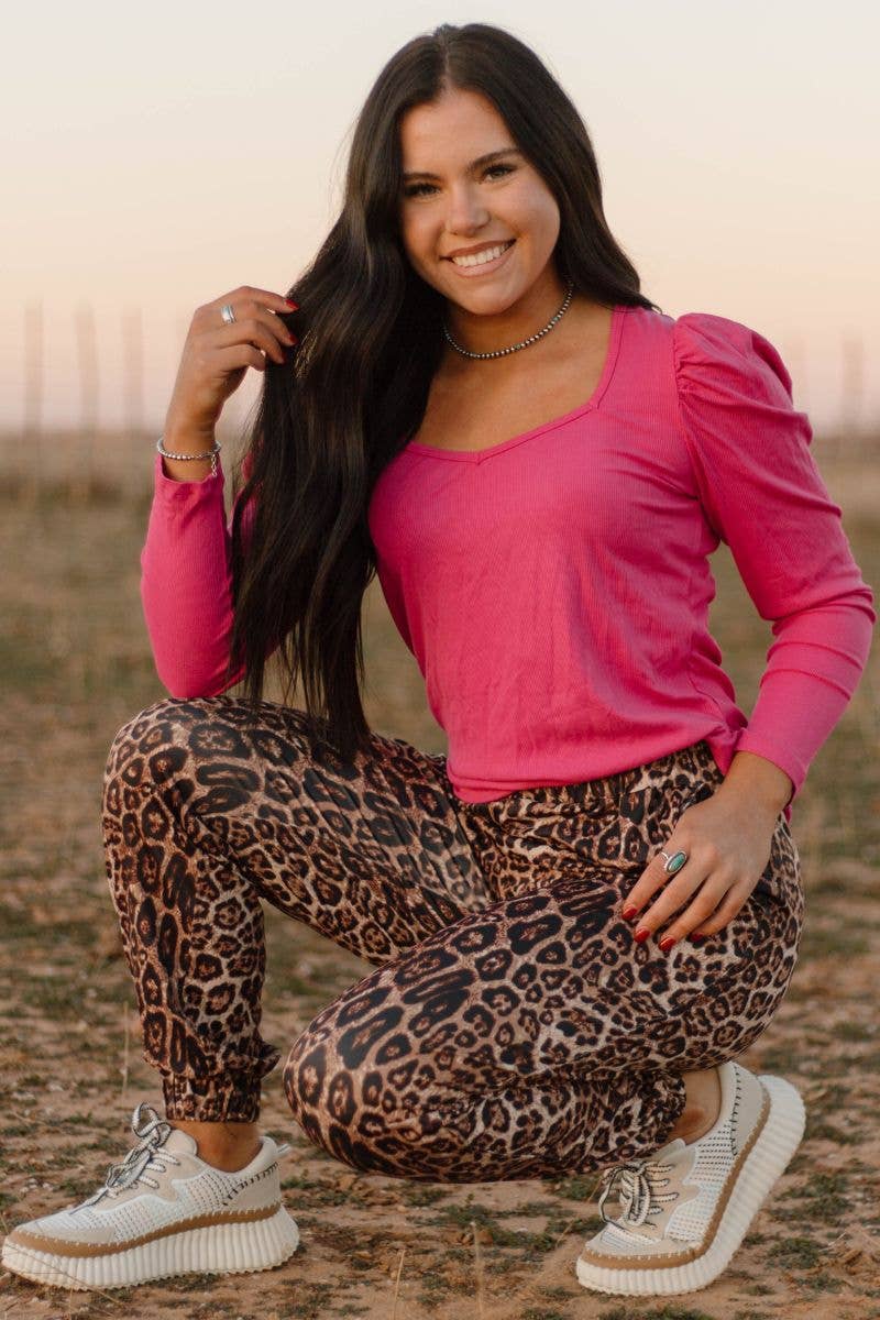 Hear Me Roar Joggers: XL