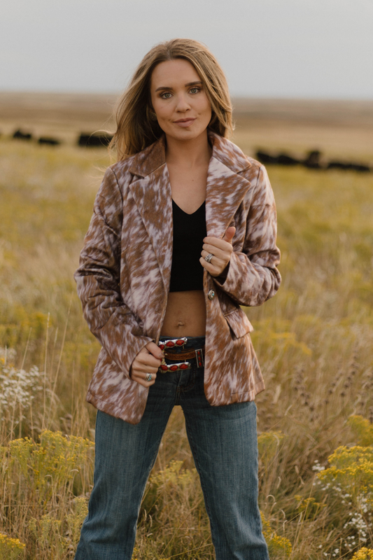 Cows Come Home Blazer: L