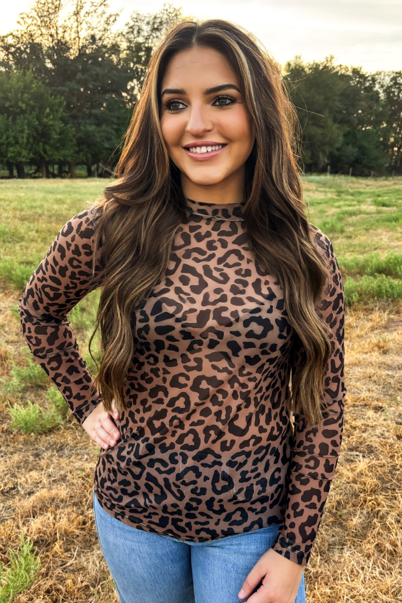 Wild Canyon Mesh Top: S