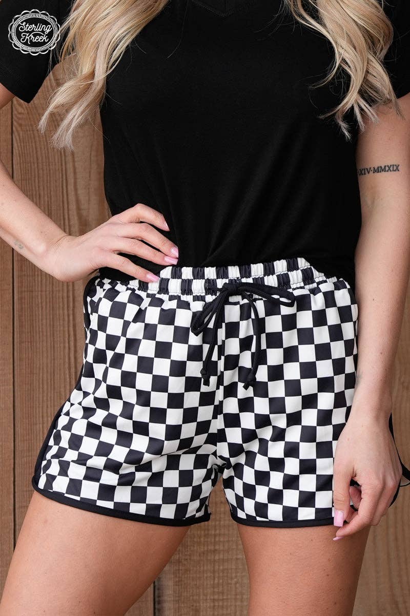 ROUND THE TRACK SHORTS: M