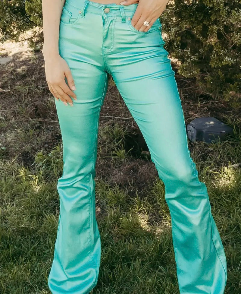 Shimmer Me Bell Bottoms