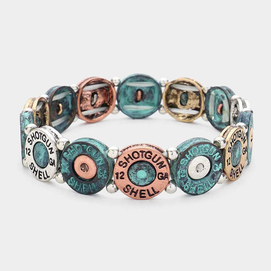 Vintage Shotgun Shell Bracelet