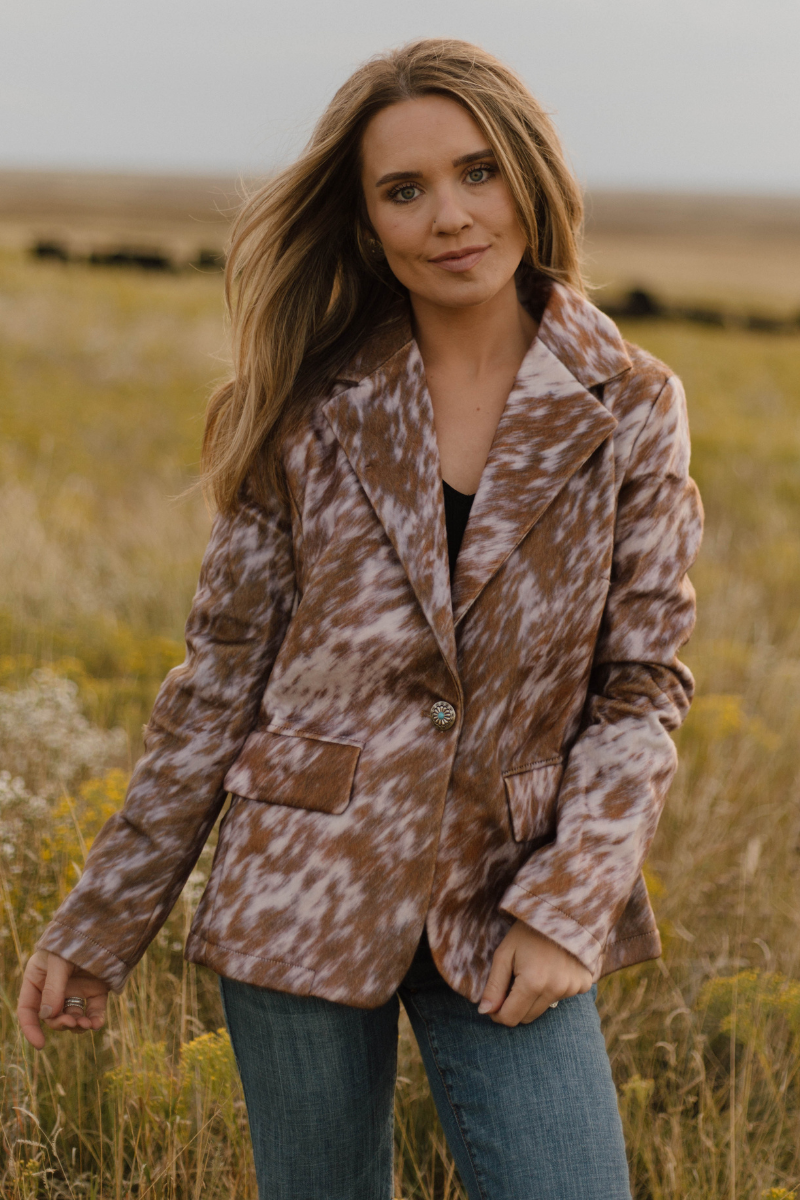 Cows Come Home Blazer: L