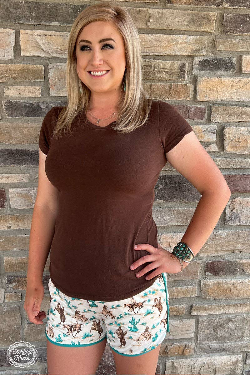 Round Em Up Shorts: XL