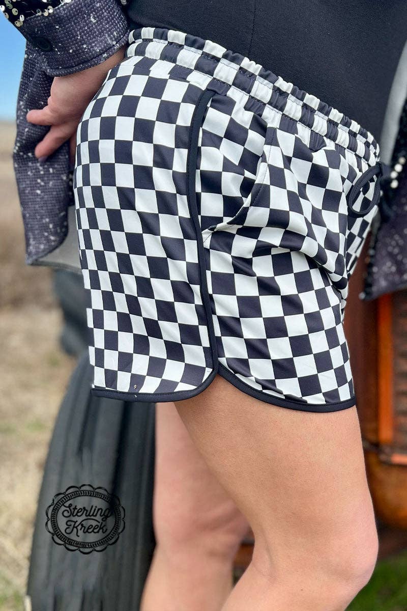 ROUND THE TRACK SHORTS: M