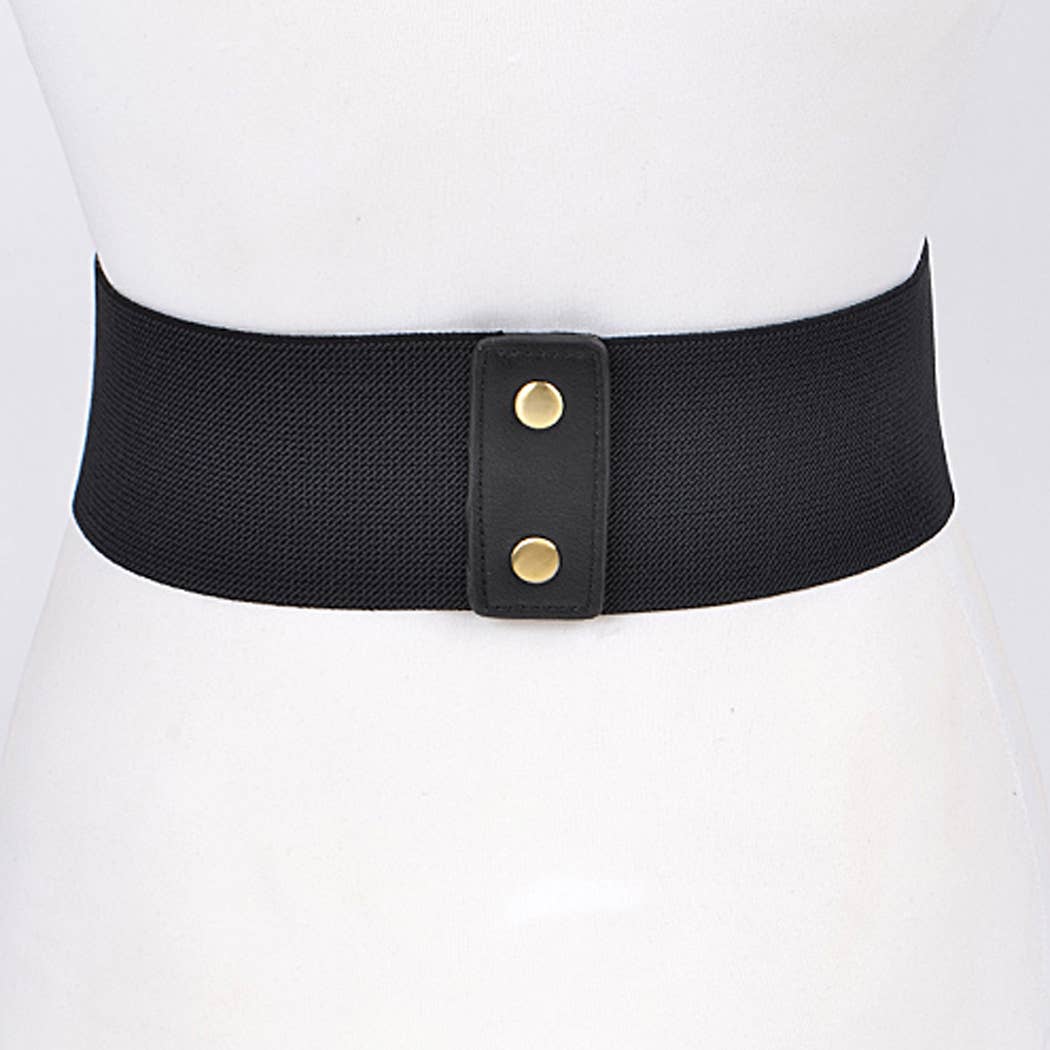 Corset Belt With Ribbon Detail: Camel
