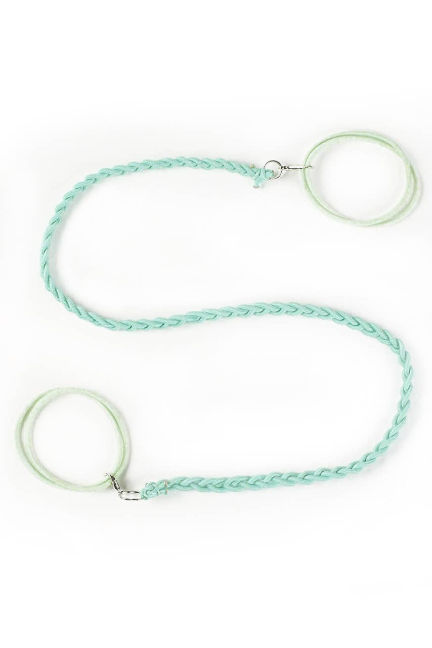 Active Braided Hair Wraps - Spiral Elastic Ponytail Tie: Dopamine Explosion