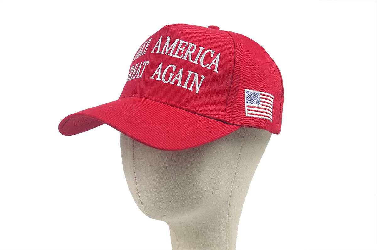 Red Make America Great Again Baseball Cap Red / One Size