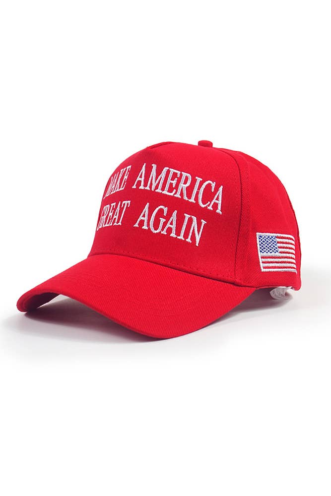 Red Make America Great Again Baseball Cap Red / One Size